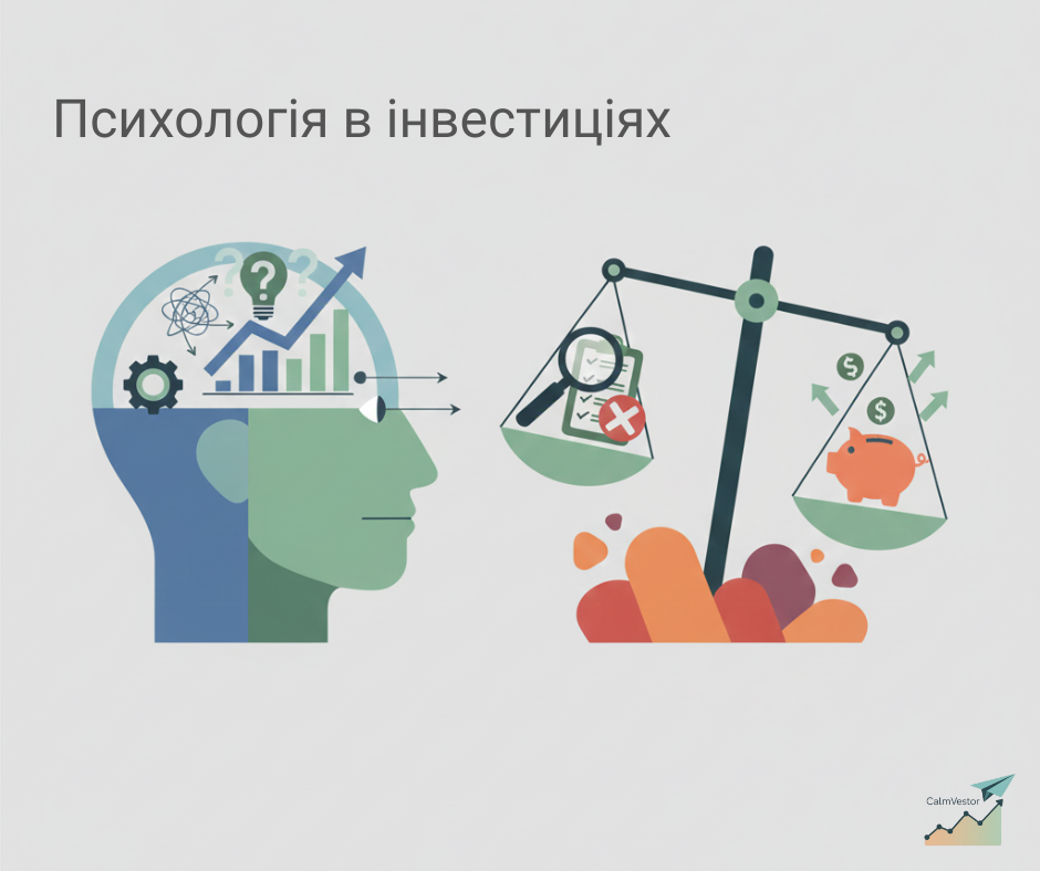 Психологія в інвестиціях: Когнітивні та судові упередження в прийнятті фінансових рішень psy001
