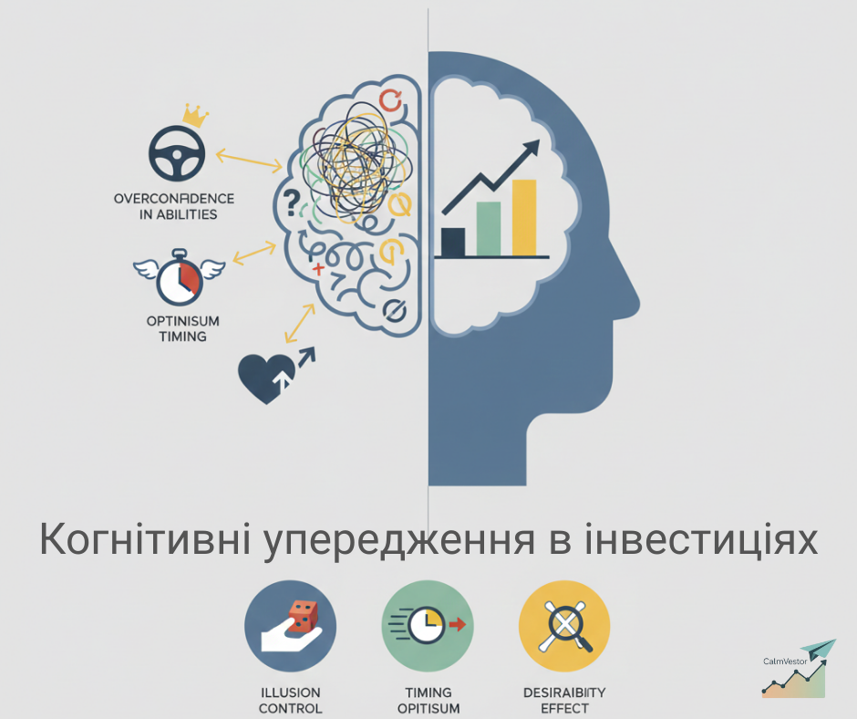Психологія в інвестиціях: Когнітивні та судові упередження в прийнятті фінансових рішень psy003